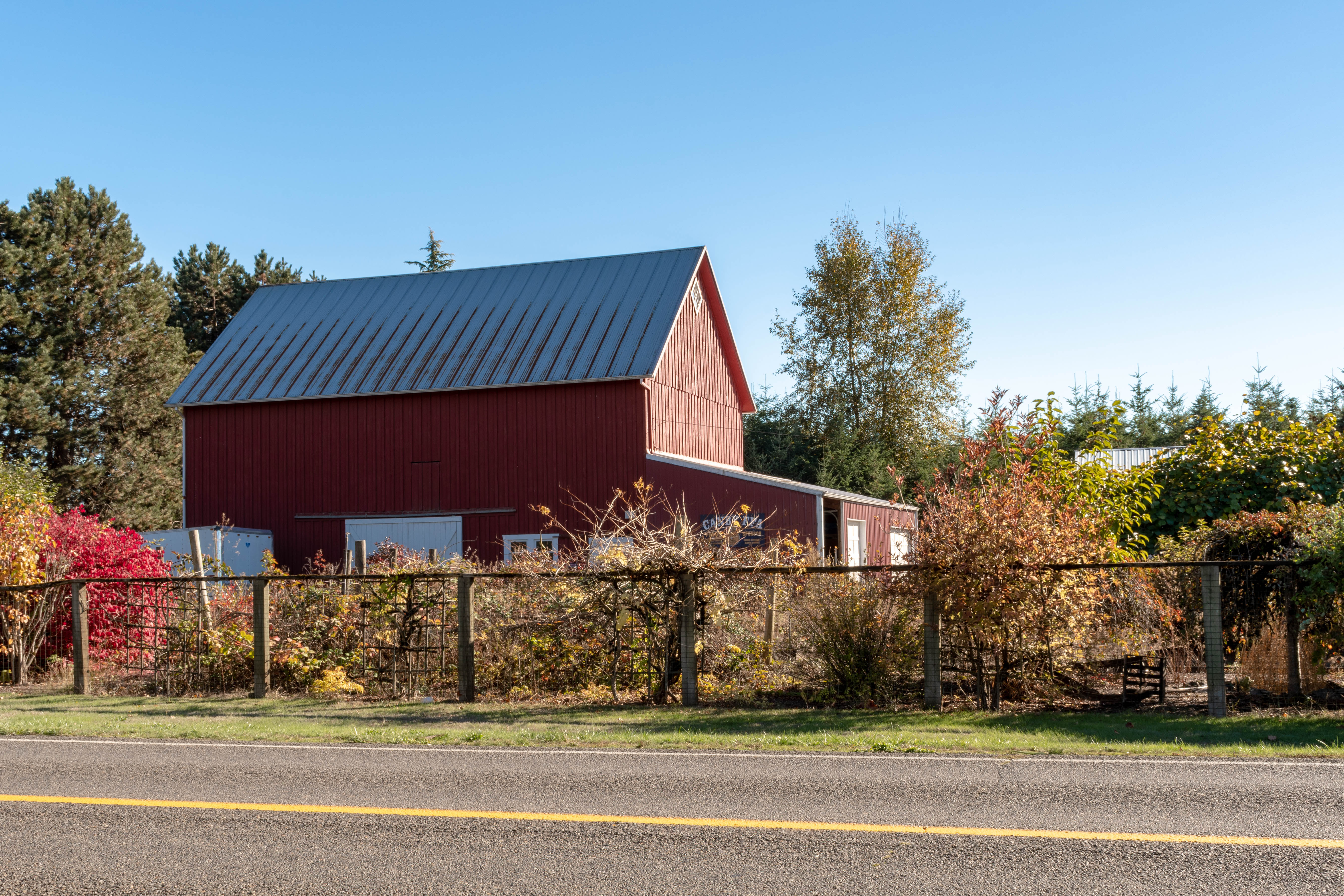 The barn today.